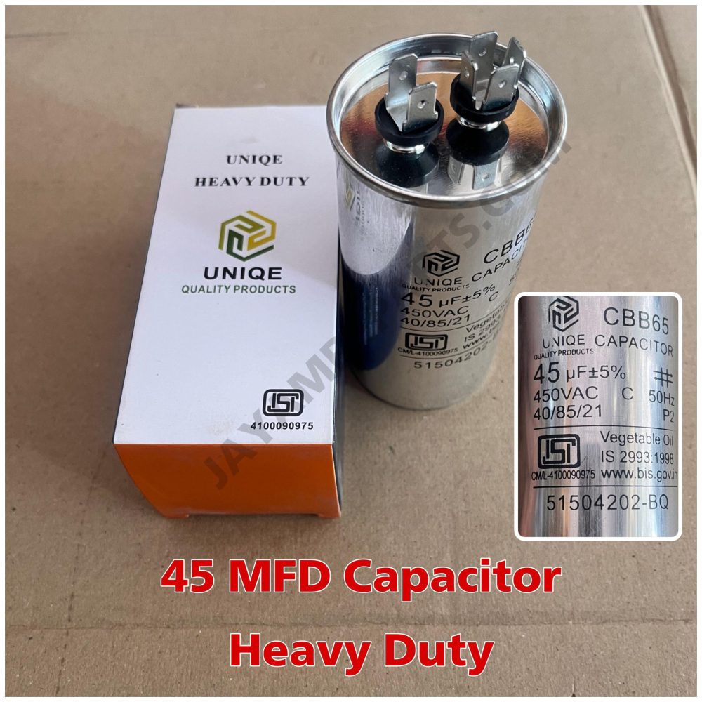45 MFD Run Capacitor Uniqe Heavy Duty