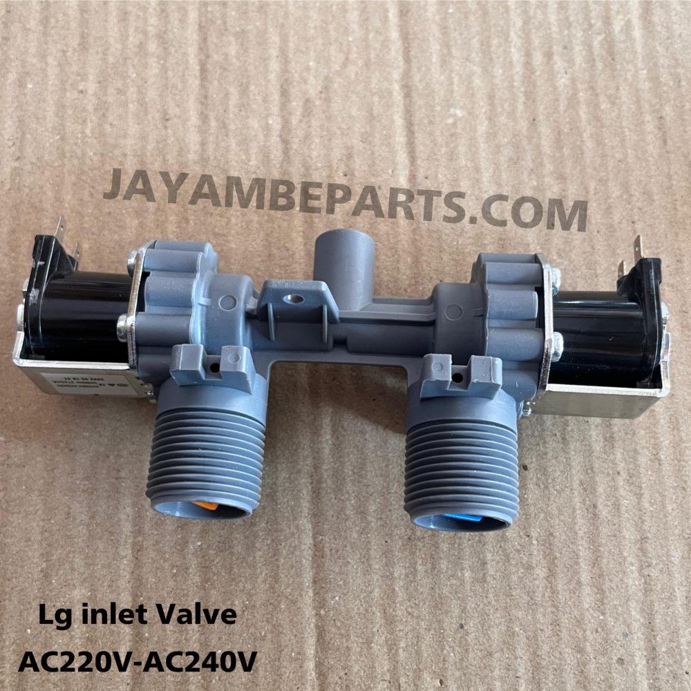 Water Inlet Feed Valve-2 Way Compatible for LG Washing Machine (Hot & Cold) AC220V-A240V