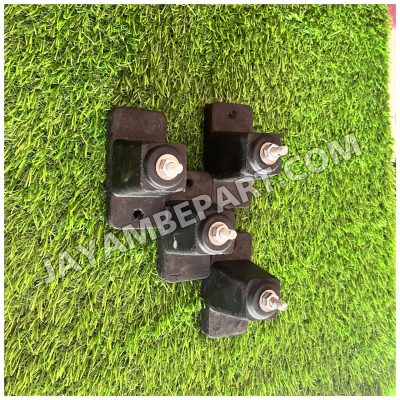 Sachu Air Conditioner Floor Stand Ac Stand Rubber Type Upto 1 ton to 2.5 ton colour black (4pc in 1 box) - Image 3
