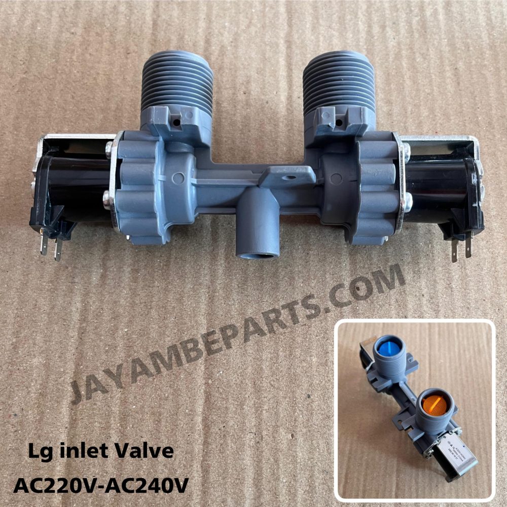Water Inlet Feed Valve-2 Way Compatible for LG Washing Machine (Hot & Cold) AC220V-A240V - Image 4