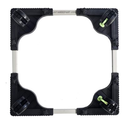 Lifelong Washing Machine Adjustable Stand. Washing Machine Stand With Wheels. Top Load Washing Machine Stand. Washing Machine Stand 6kg to 8kg - Image 2